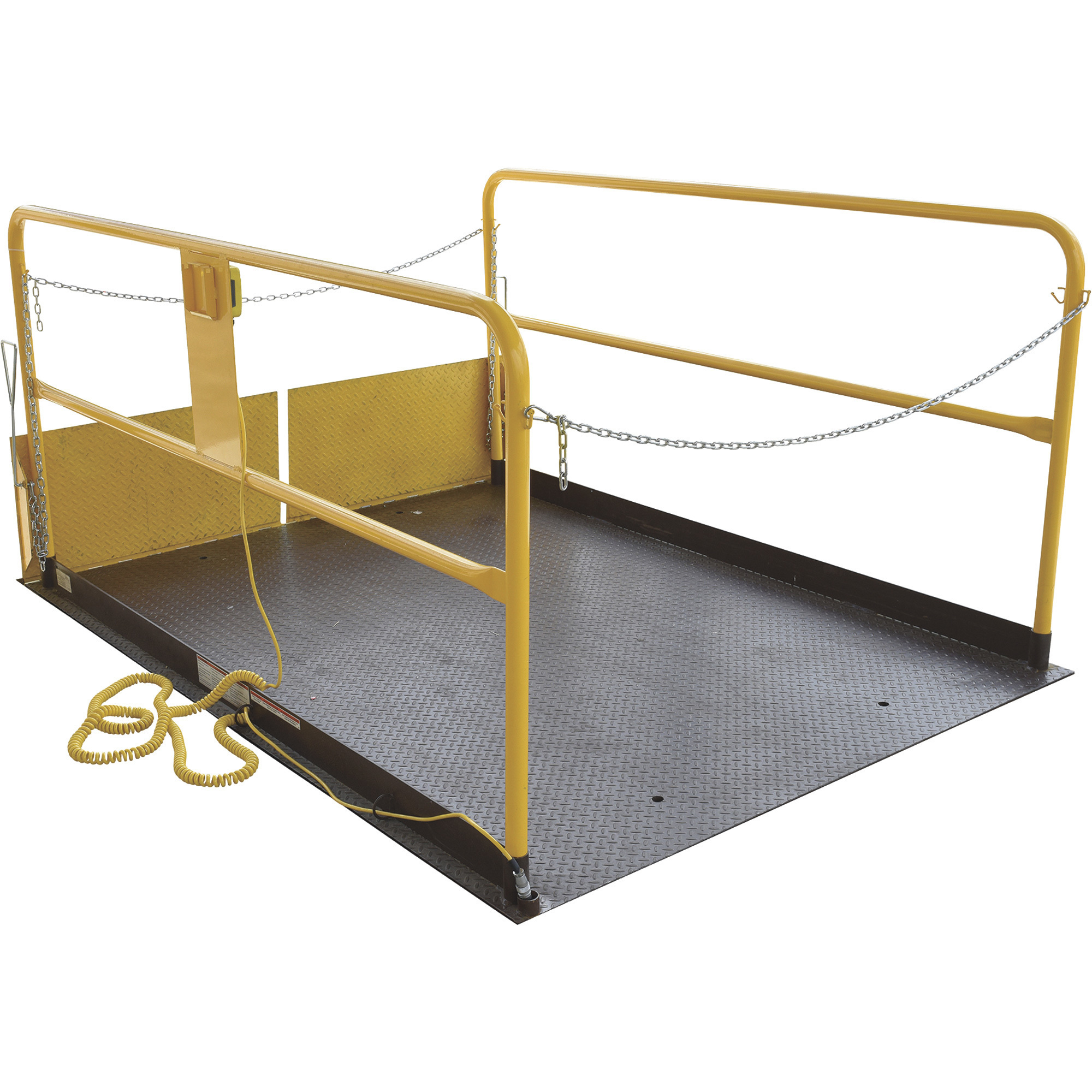 Vestil Scissor Dock Lift, Electric/Hydraulic, 5000lb. Capacity, 96in.L